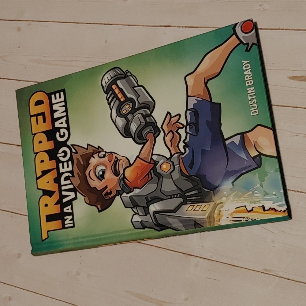 Trapped In Video Game By Dustin Brady Children Fiction Book